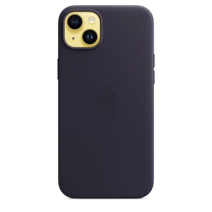 Кожаный чехол Apple для iPhone 14 Plus Ink фото 5