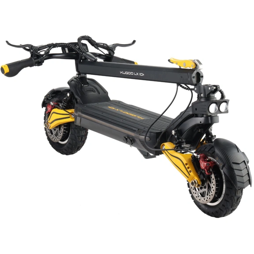 Электросамокат Kugoo Kirin LX 10 Plus Black фото 2