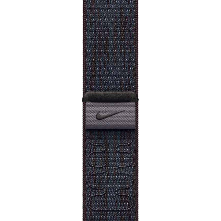 Ремешок Apple Watch 40mm Black/Blue Nike Sport Loop (MC1L4) фото 1