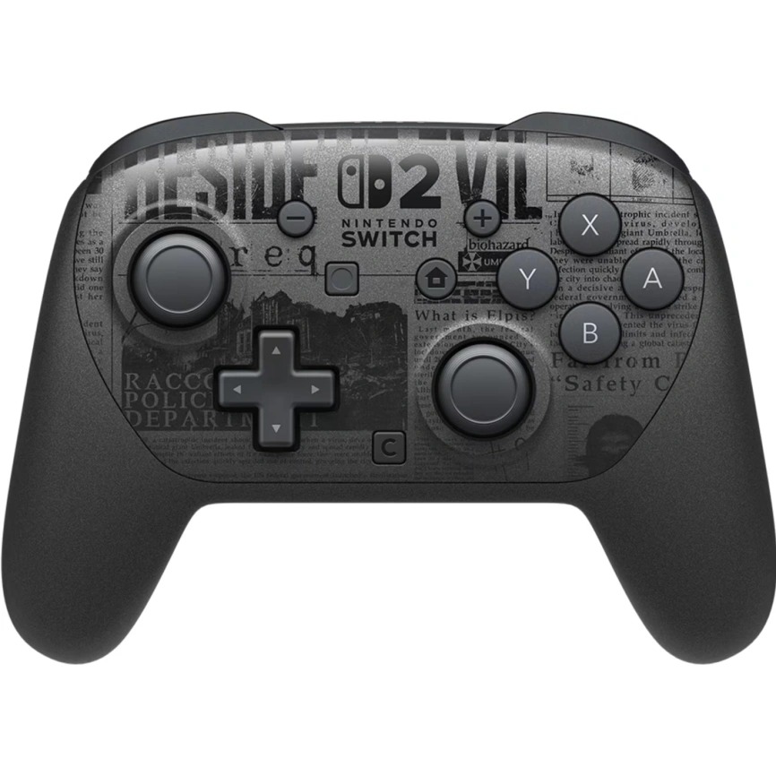 Джойстик беспроводной Nintendo Switch 2 Pro Controller Resident Evil Requiem Edition фото 3