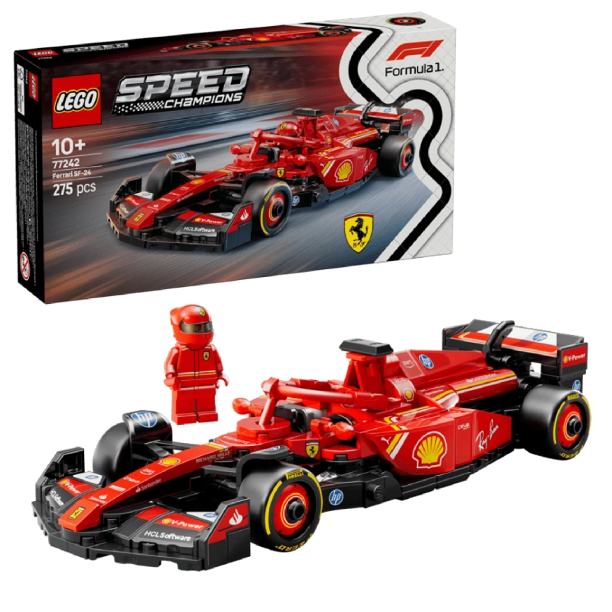 Конструктор LEGO Speed Champions Ferrari SF-24 F1 Race Car 77242 фото 1