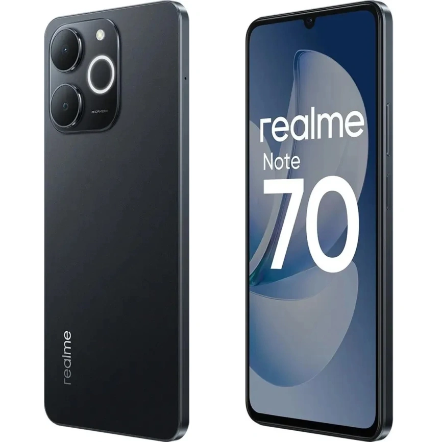 Смартфон Realme Note 70 6/128Gb Obsidian Black фото 3