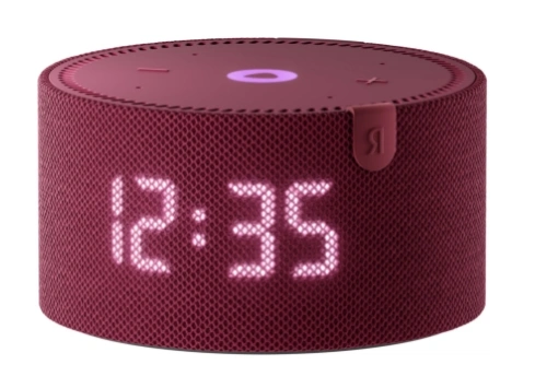 Умная колонка Яндекс Станция Мини 2 с часами, Красный гранат фото 1