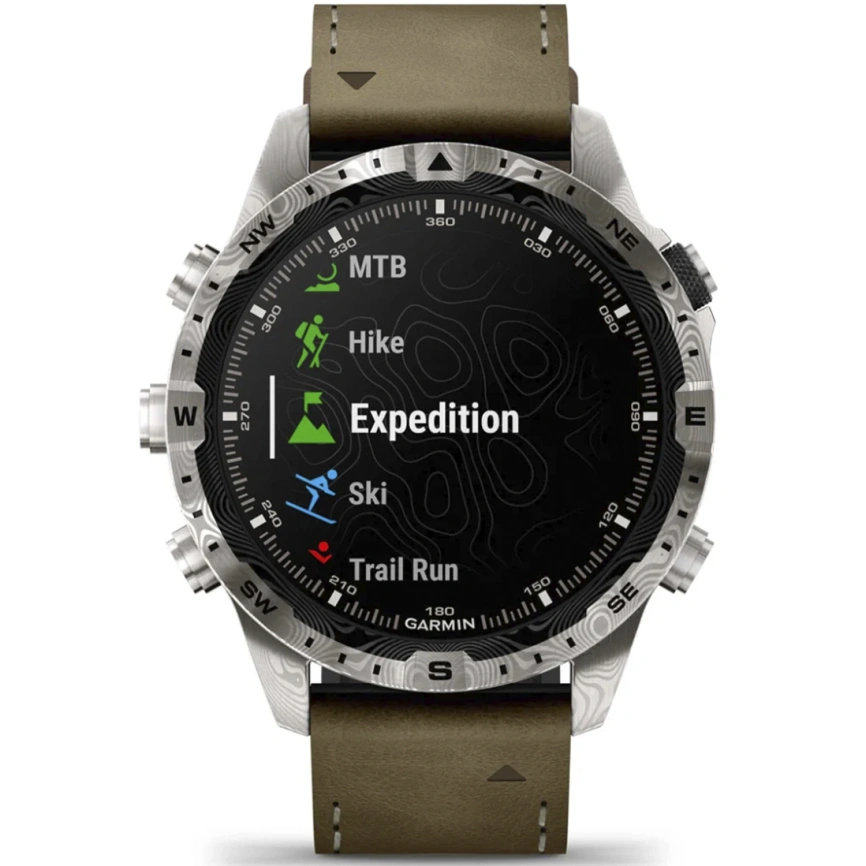 Умные часы Garmin MarQ Adventurer Gen 2 Damascus Steel Edition (010-03393-31) фото 4