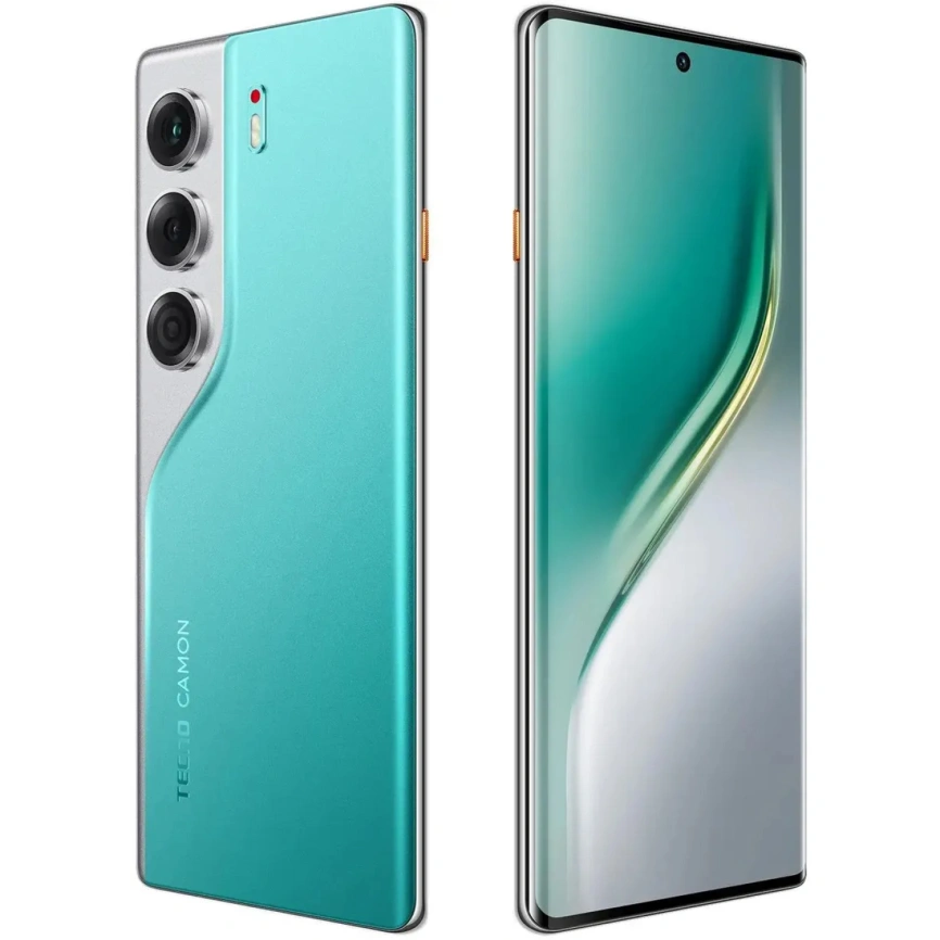 Смартфон Tecno Camon 40 Pro 8/256Gb Emerald Lake Green фото 2