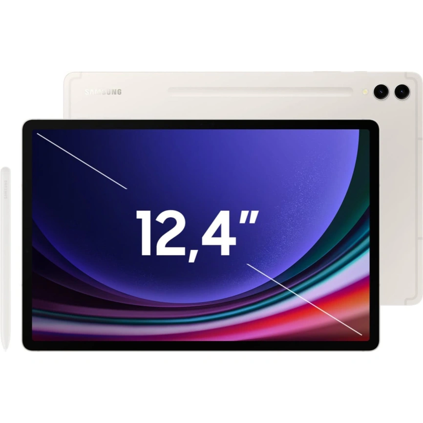 Планшет Samsung Galaxy Tab S9 Plus LTE 12/256GB Beige EAC (SM-X816B) фото 1