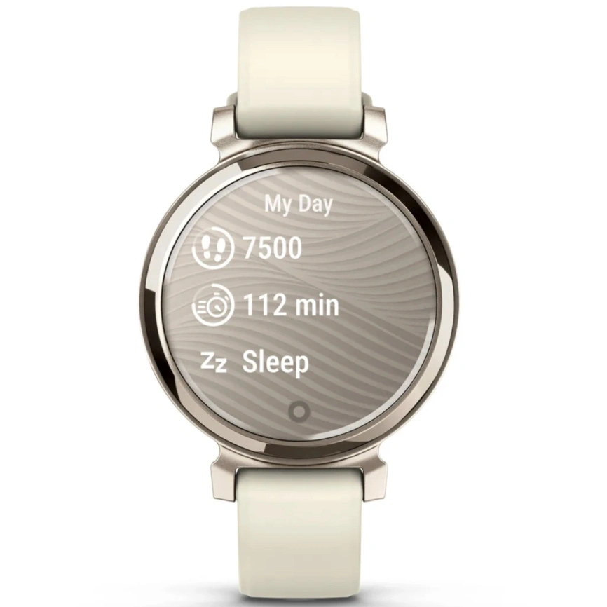 Смарт-часы Garmin Lily 2 (010-02839-00) Cream Gold/Coconut Silicone Band фото 6