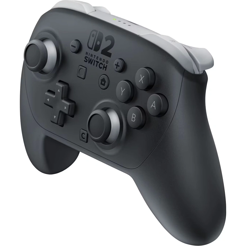 Джойстик беспроводной Nintendo Switch 2 Pro Controller Black фото 1