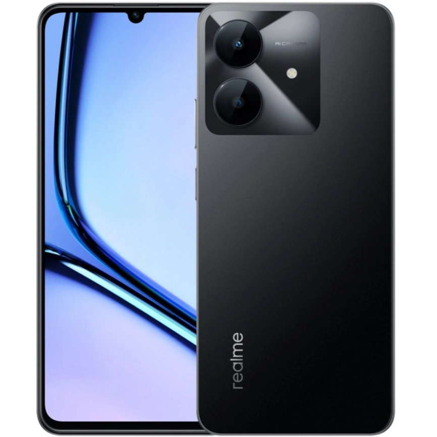 Смартфон Realme Note 60x 4/128Gb Marble Black фото 1