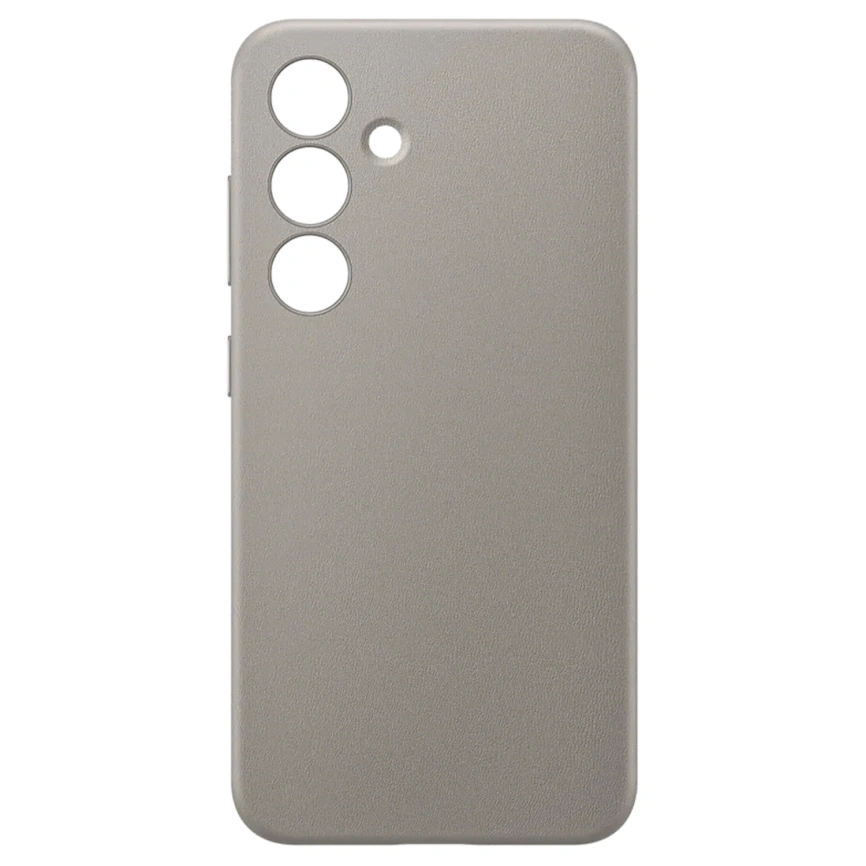 Чехол Samsung Vegan Leather Case для S24 Taupe фото 4