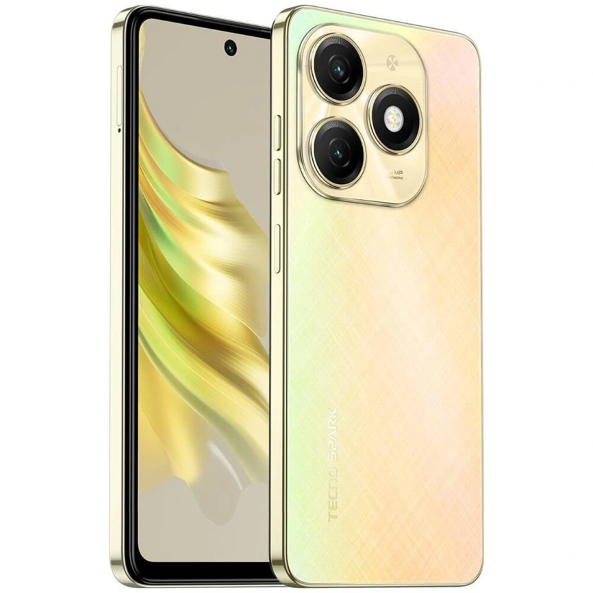 Смартфон Tecno Spark 20 8/128Gb Neon Gold фото 6