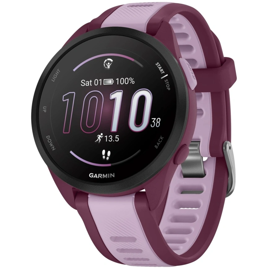 Смарт-часы Garmin Forerunner 165 Music (010-02863-33) Berry/Lilac фото 1