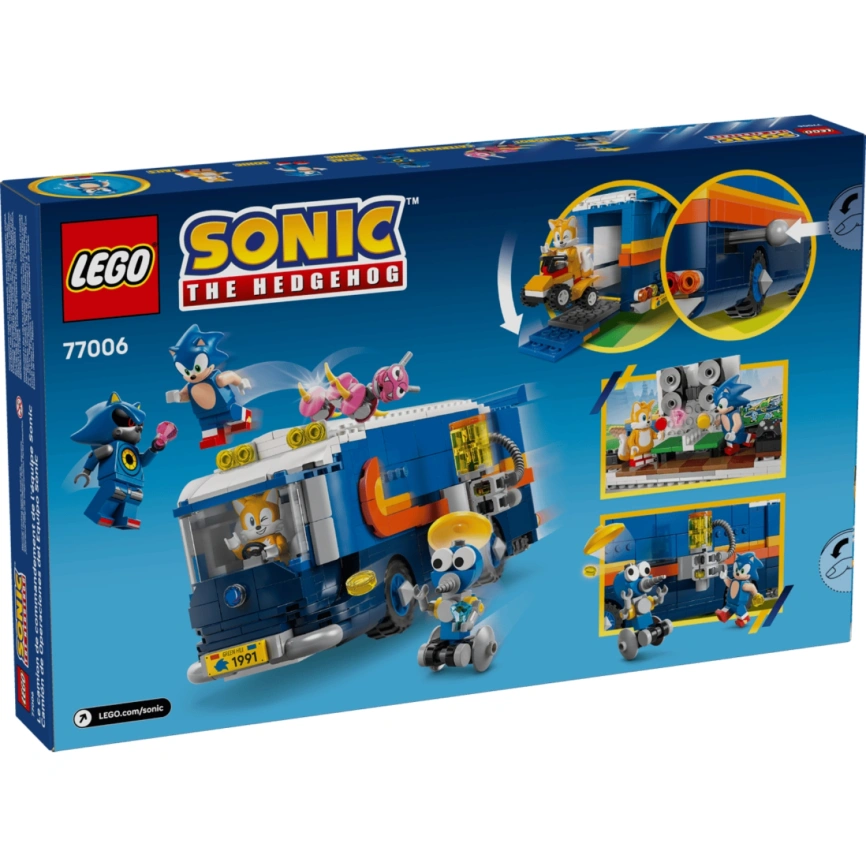 Конструктор LEGO Sonic Team Sonic Command Truck 77006 фото 7