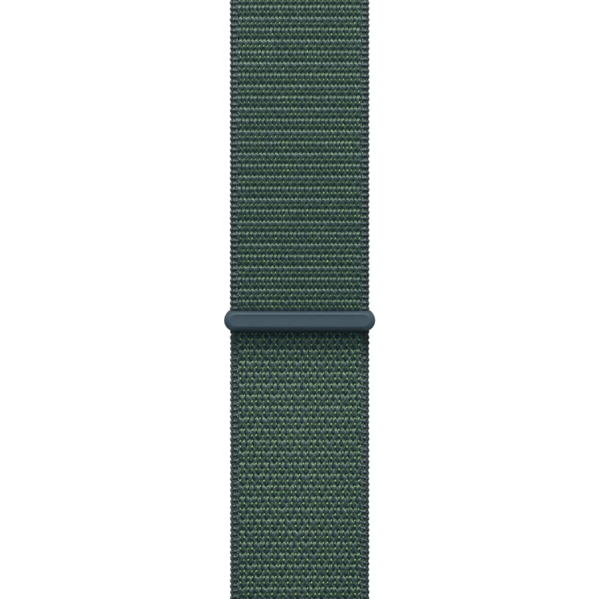 Смарт-часы Apple Watch SE (2024) 40mm Starlight Aluminium Case with Lake Green Sport Loop (MXEH3) фото 2