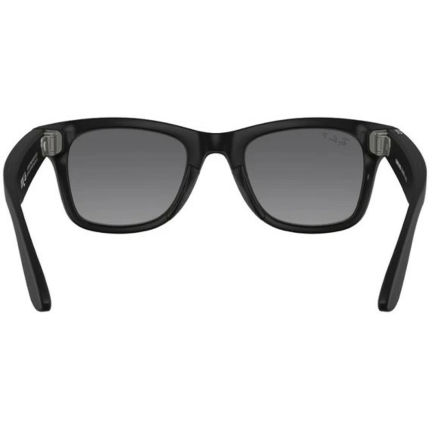 Умные очки Ray-Ban Wayfarer (Gen 2) Matte Black/Polar (RW4012) M Gradient Graphite фото 4