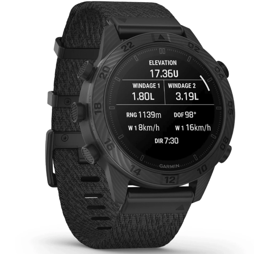 Умные часы Garmin MarQ Commander Gen 2 Carbon Edition (010-02722-01) фото 3
