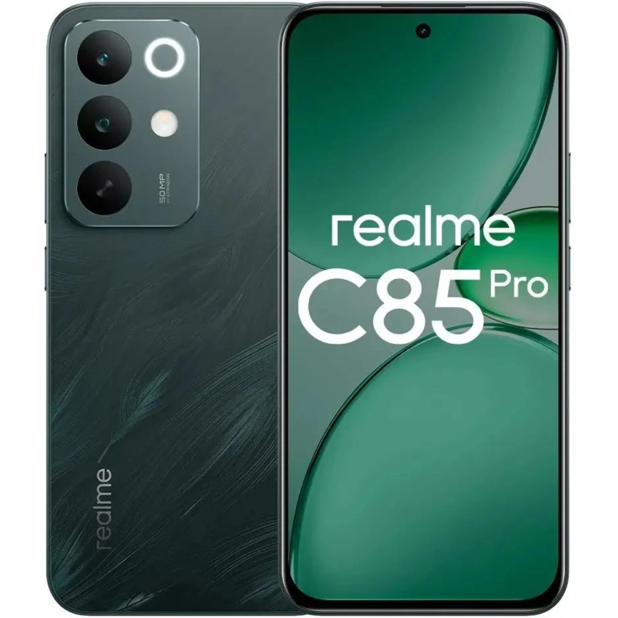 Смартфон Realme C85 Pro 8/256Gb Peacock Green фото 1