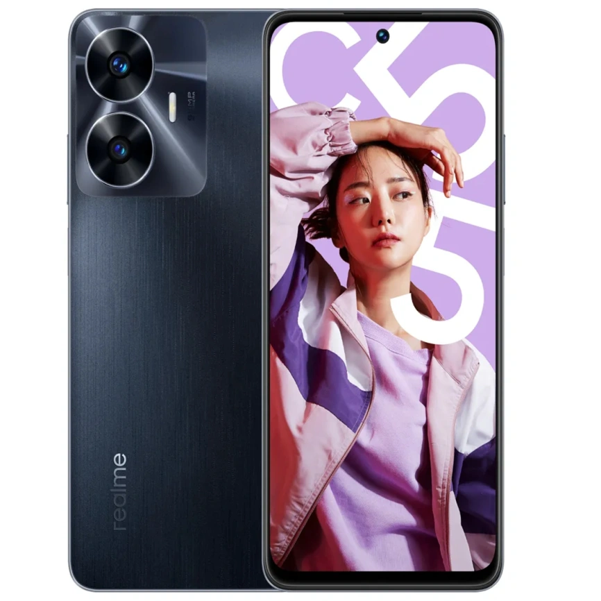 Смартфон Realme C55 6/128Gb Rainy Night фото 1