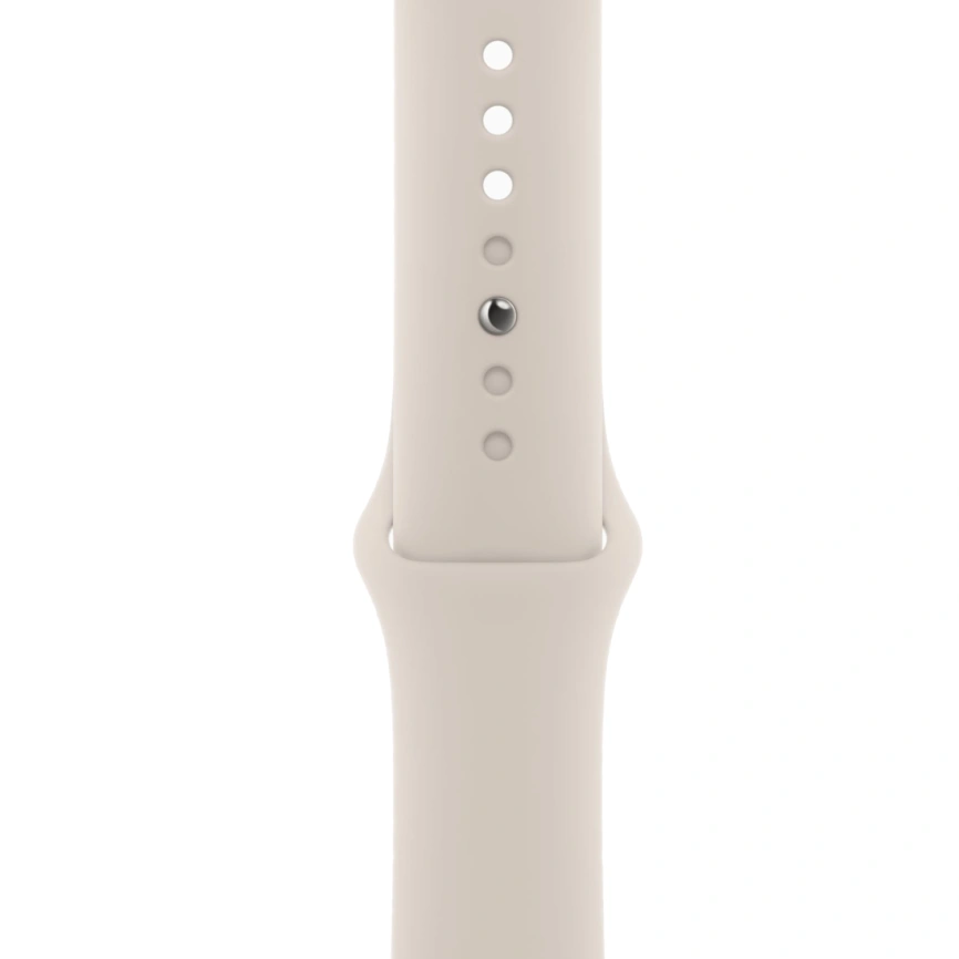 Смарт-часы Apple Watch Series 9 41mm Starlight Aluminum Case with Starlight Sport Band S/M (MR8T3) фото 2