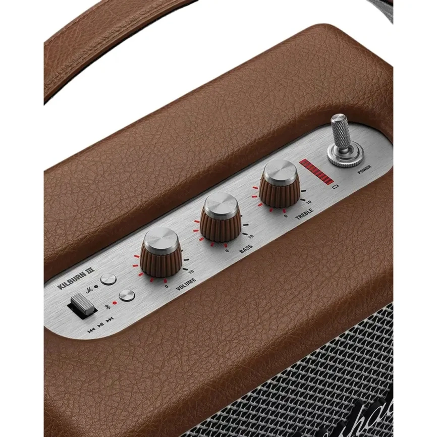 Портативная акустика Marshall Kilburn III Brown фото 4