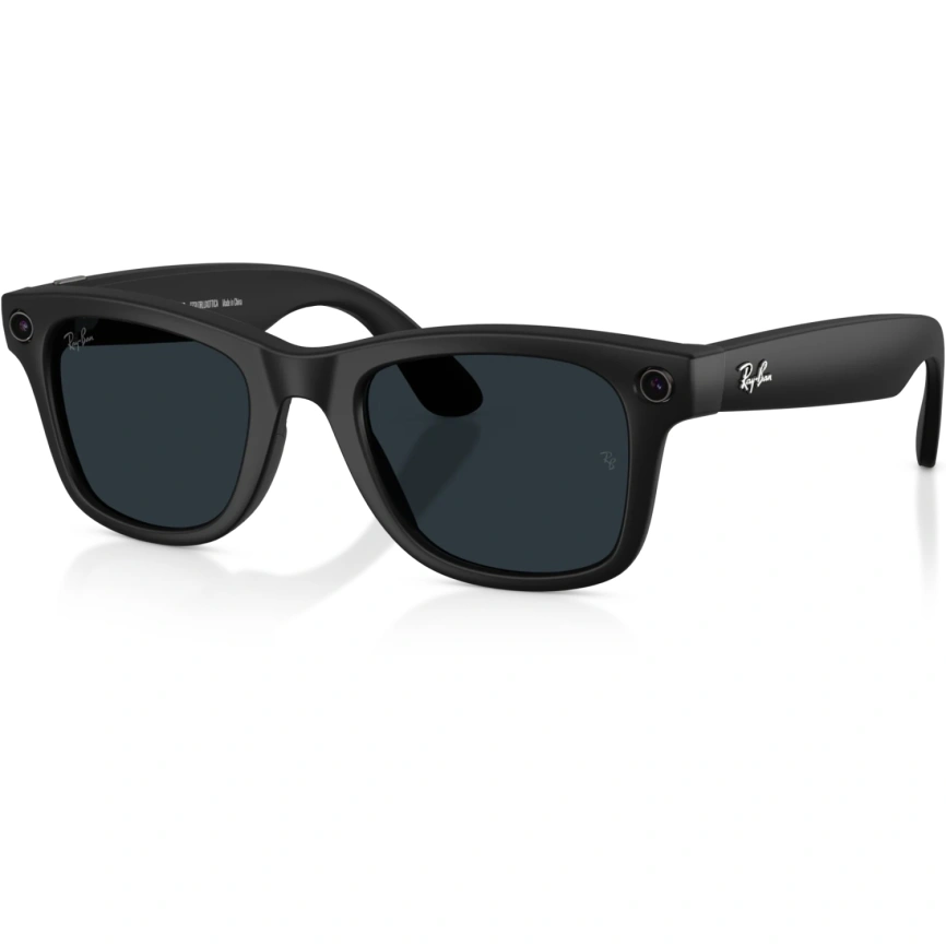 Умные очки Ray-Ban Wayfarer (Gen 2) Matte Black/Transitions (RW4012) L Grey фото 1