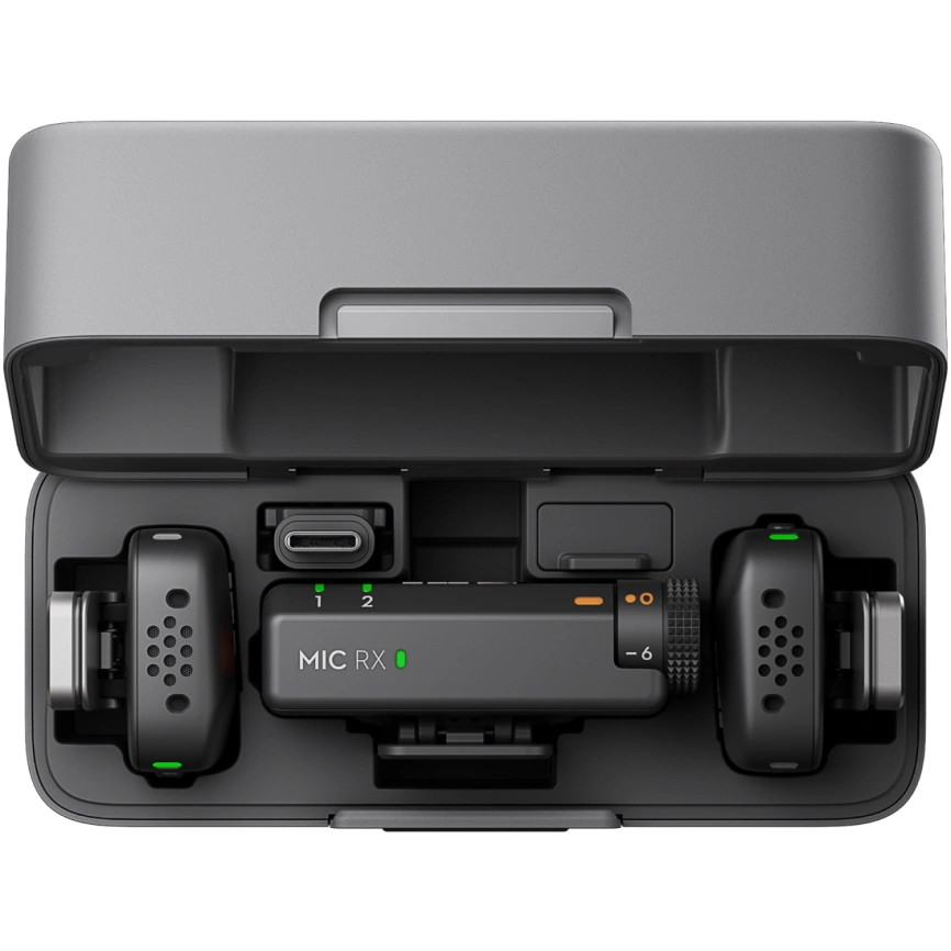 Беспроводная система DJI Mic Mini (2 TX + 1 RX + Charging Case) фото 4