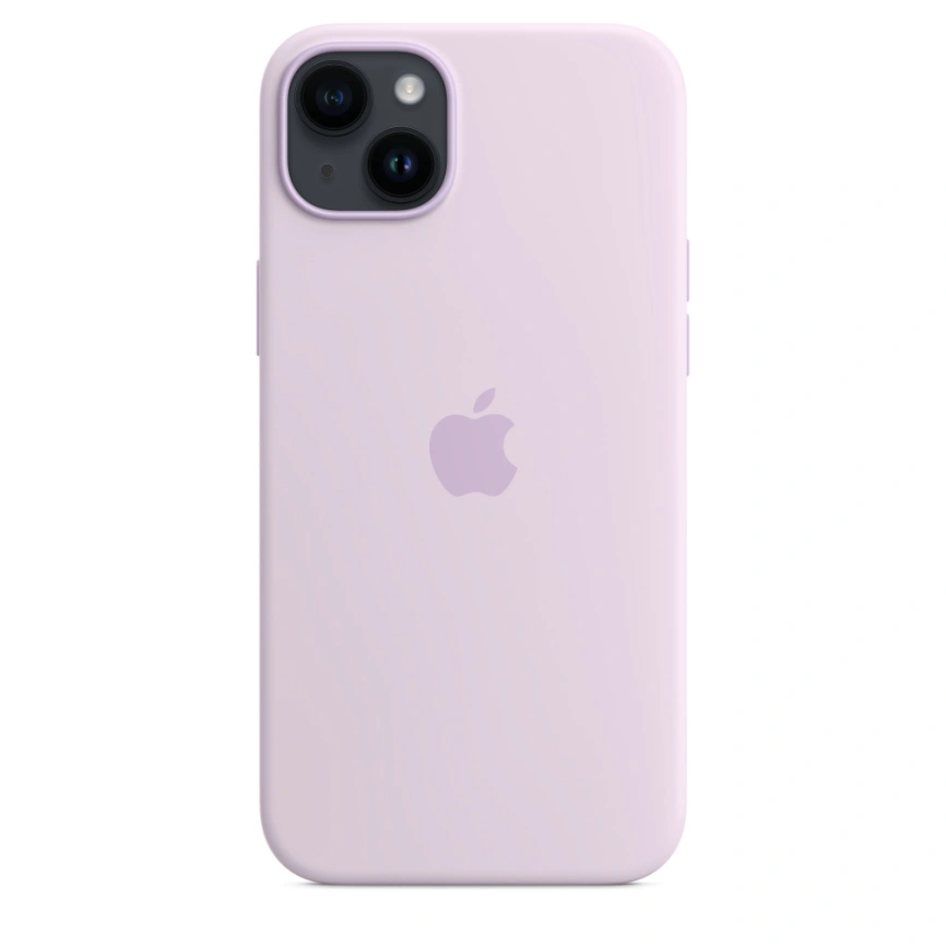 Силиконовый чехол Apple MagSafe для iPhone 14 Lilac фото 3