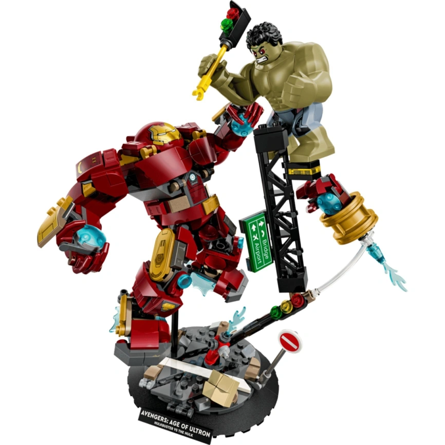 Конструктор LEGO Marvel Super Heroes Epic Battle: Hulkbuster vs. The Hulk 76343 фото 3