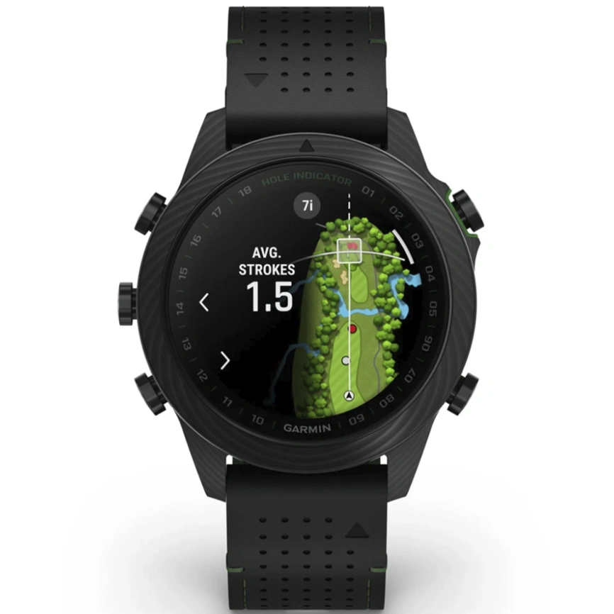 Умные часы Garmin MarQ Golfer Gen 2 Carbon Edition (010-02722-21) фото 7