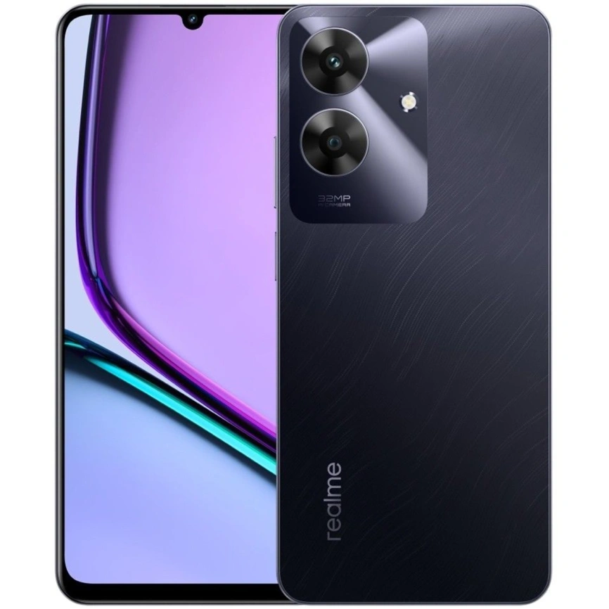 Смартфон Realme Note 60 6/128Gb Marble Black фото 1
