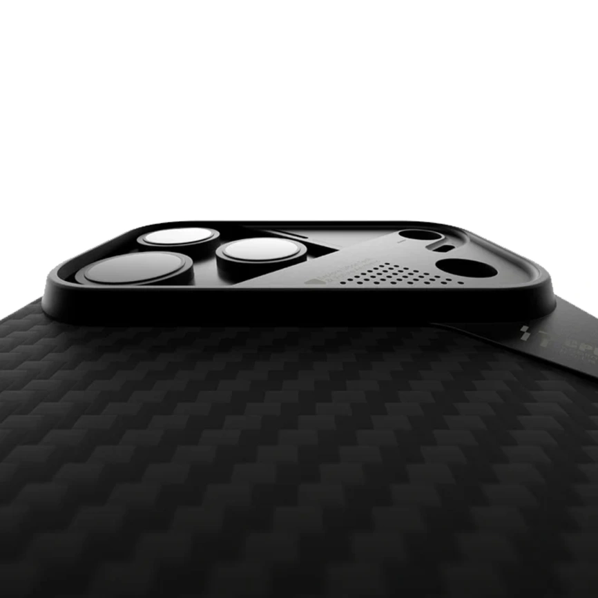 Чехол Aulumu A17 Aramid Fiber Case with MagSafe для iPhone 17 Pro Max Black фото 8