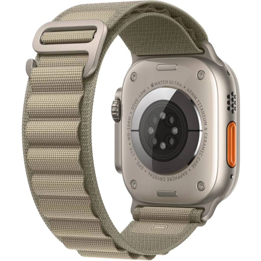 Ремешок Apple Watch Ultra 49mm Olive Alpine Loop M фото 1