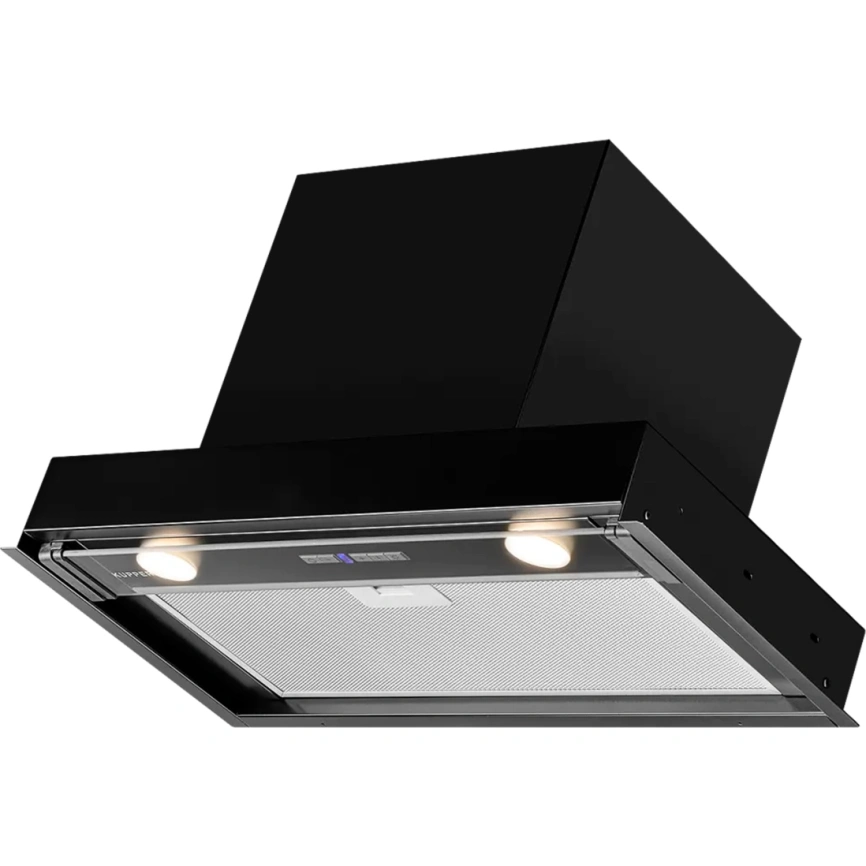 Встраиваемая вытяжка Kuppersberg NANCY S 60 Black фото 2