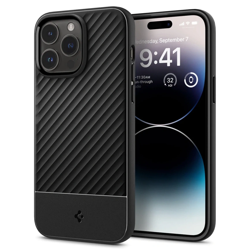 Чехол Spigen Core Armor для iPhone 14 Pro Max (ACS04634) Matte Black фото 1