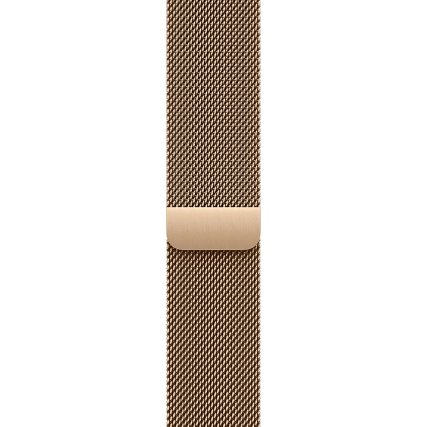 Ремешок Apple Watch 46mm Gold Milanese Loop M/L (MXMR3) фото 1