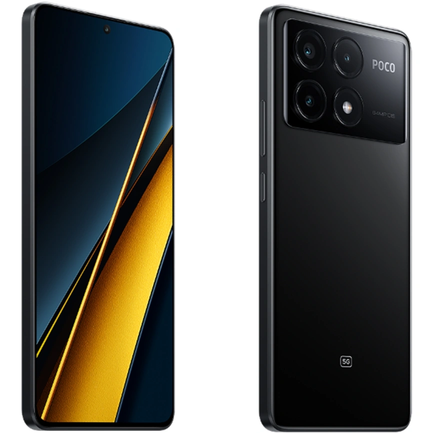 Смартфон Xiaomi Poco X6 Pro 5G 8/256Gb Black Global Version фото 2