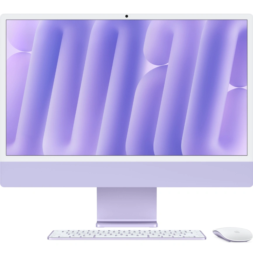 Моноблок Apple iMac (2024) 24 Retina 4.5K M4 8C CPU, 8C GPU/16GB/512Gb (Z1E7000EQ) Purple фото 1