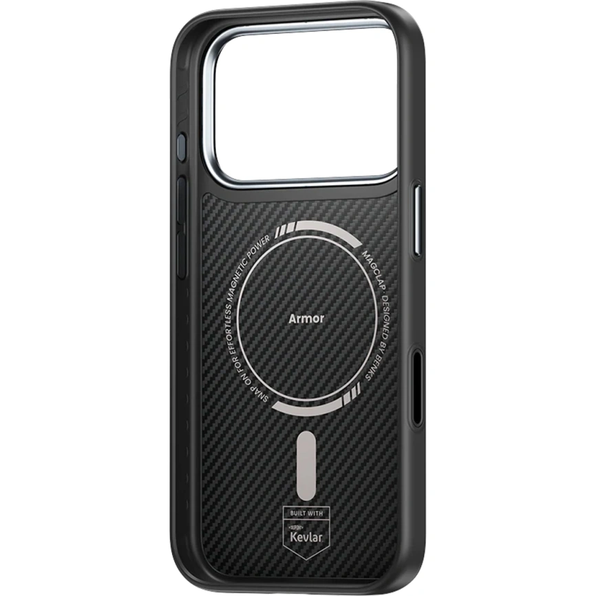 Чехол Benks ArmorPro Case built with Kevlar 600D для iPhone 17 Pro Max Black фото 4