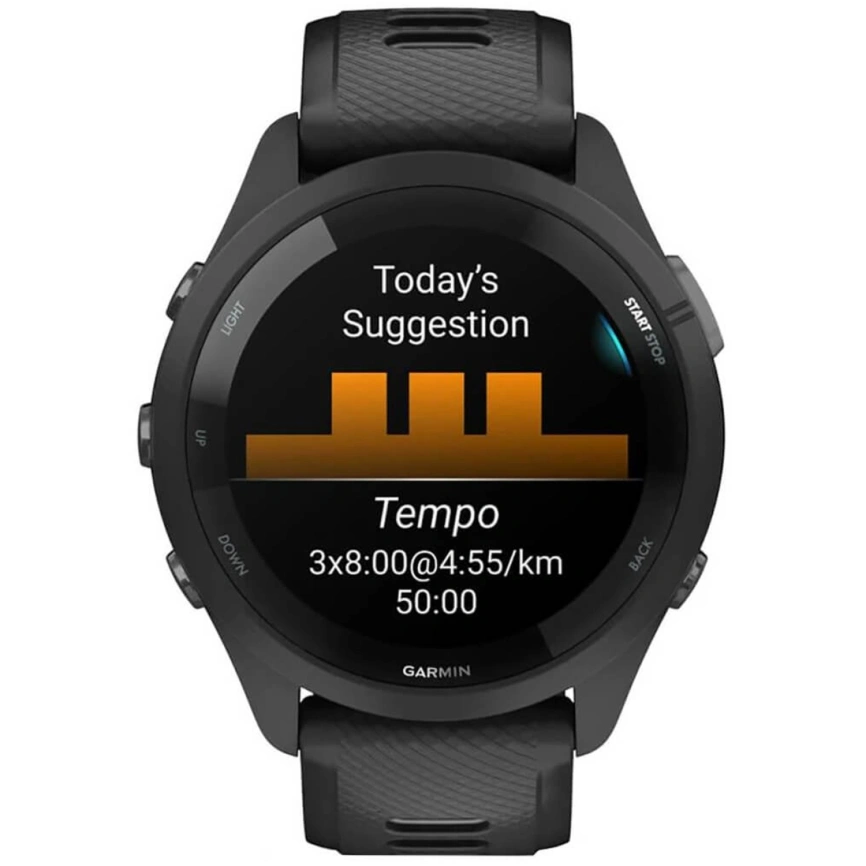 Умные часы Garmin Forerunner 265 (010-02810-10) Black фото 2