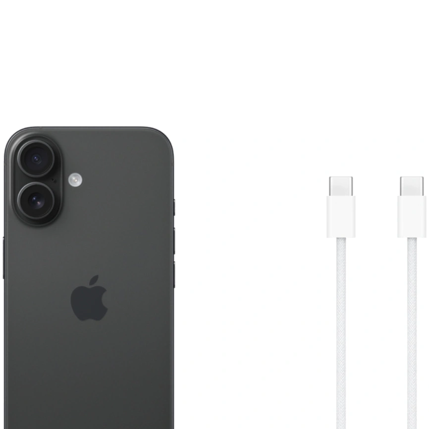 Смартфон Apple iPhone 16 128Gb eSim Black фото 5