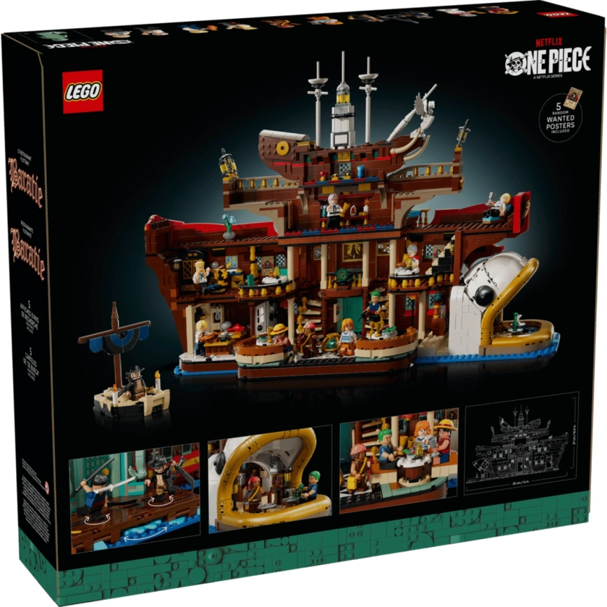 Конструктор LEGO One Piece The Baratie Floating Restaurant 75640 фото 7
