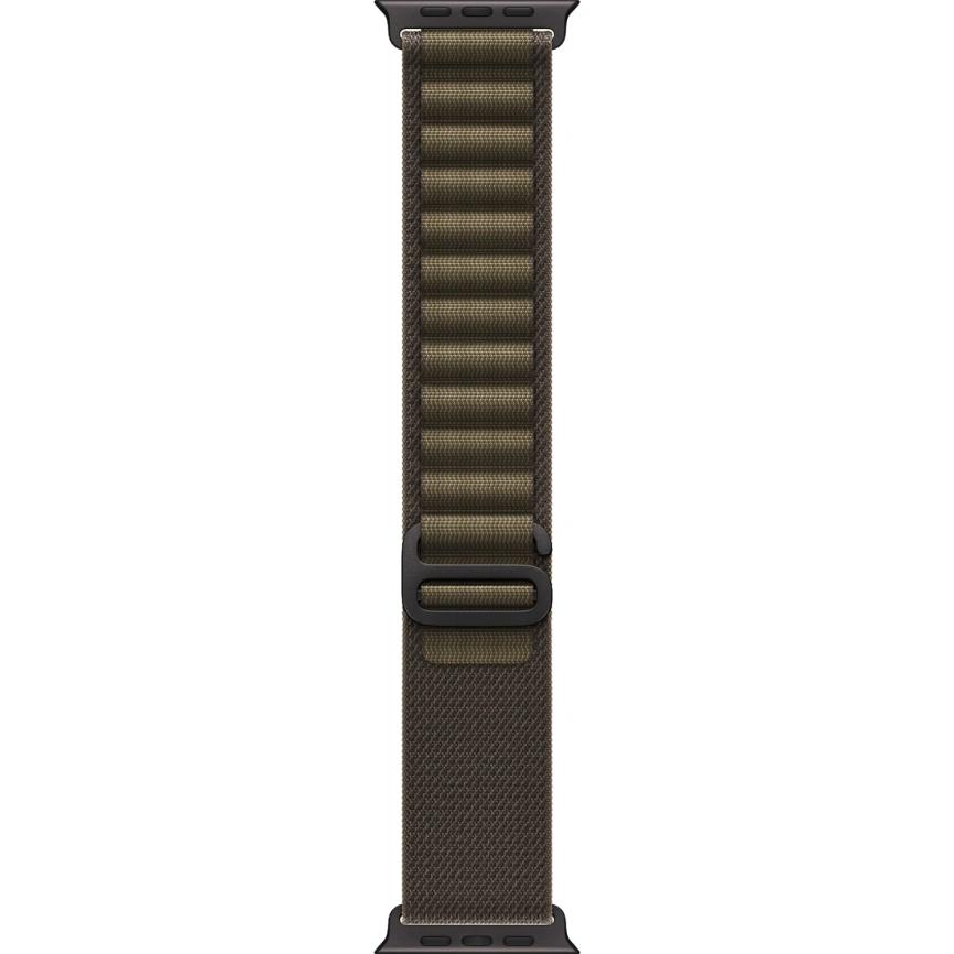 Смарт-часы Apple Watch Ultra 4 (2026) 49mm Black Titanium Case with Dark Olive Alpine Loop S фото 2