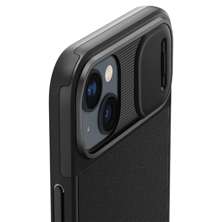 Чехол Spigen Optik Armor (MagFit) для iPhone 14 (ACS05070) Black фото 2