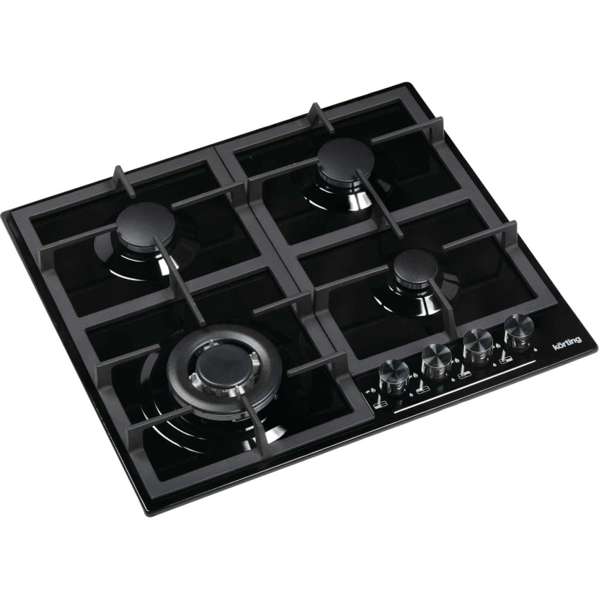 Газовая варочная панель Korting HG 665 CTN Black фото 2