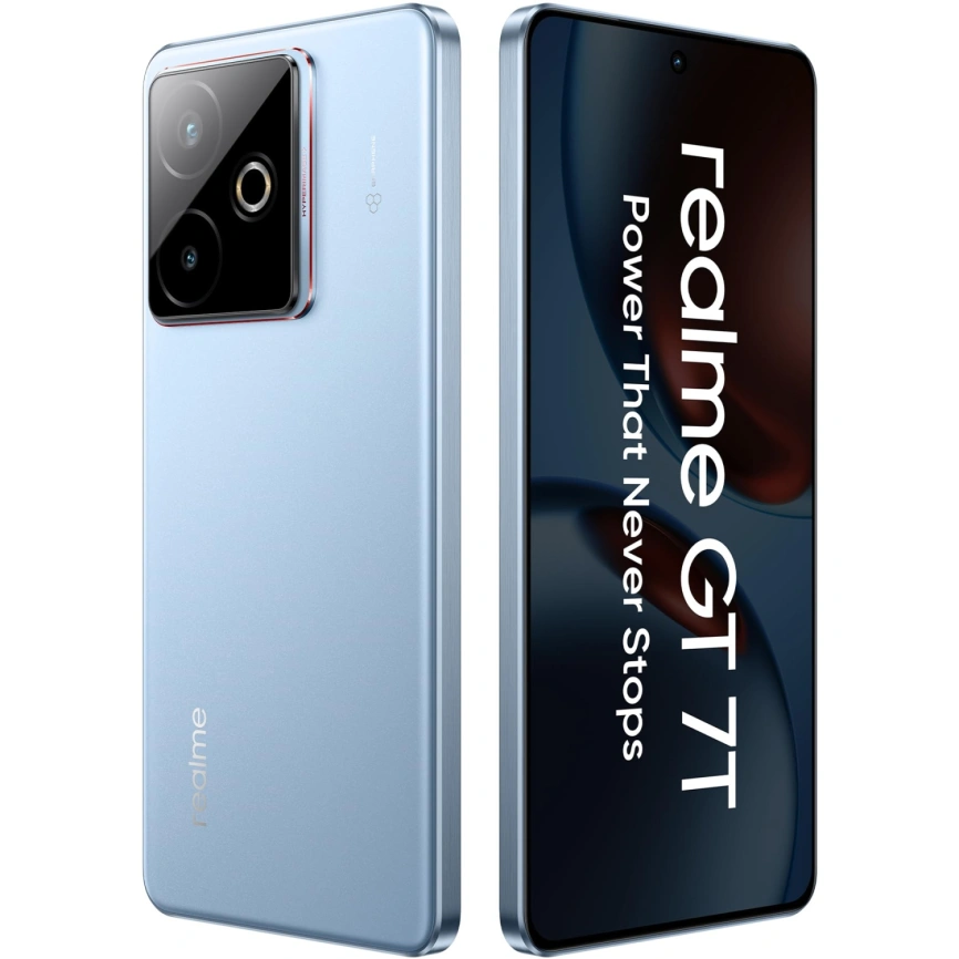Смартфон Realme GT7T 12/512Gb IceSense Blue фото 3