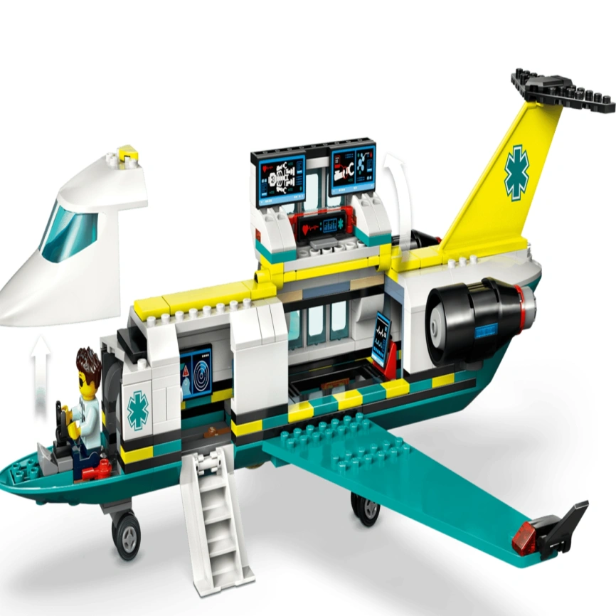 Конструктор LEGO City Emergency Air Ambulance Airplane 60465 фото 2