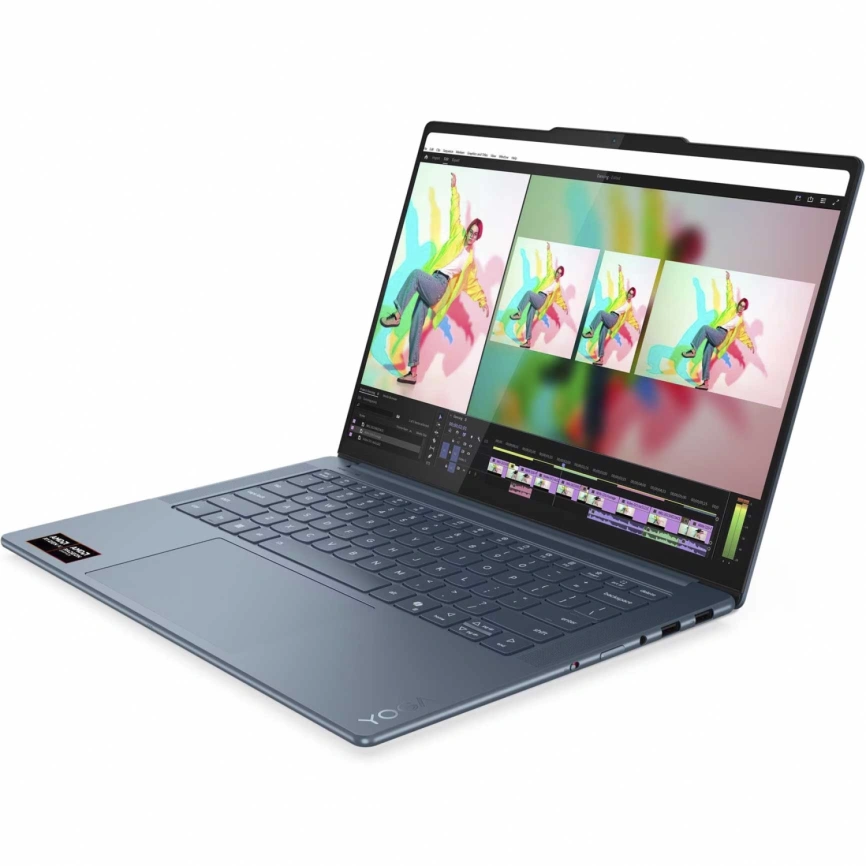 Ноутбук Lenovo Yoga Pro 7 14ASP10 14.5 OLED/R9 AI PRO 365/32GB/1TB SSD (83LX000RRK) Tidal Teal фото 3