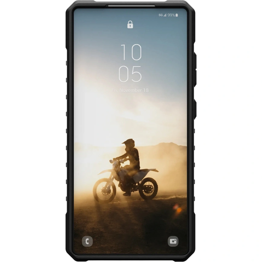 Чехол UAG MagSafe Pathfinder Clear для Samsung Galaxy S25 Ultra Ash фото 3