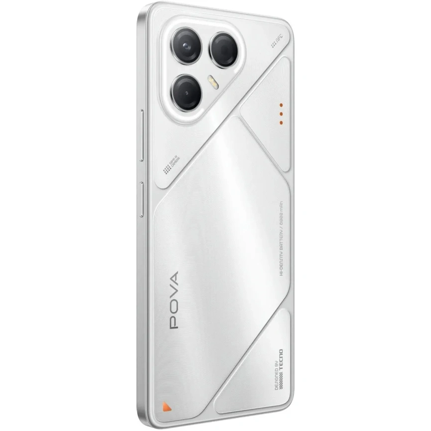 Смартфон Tecno Pova 7 8/128Gb Magic Silver фото 3