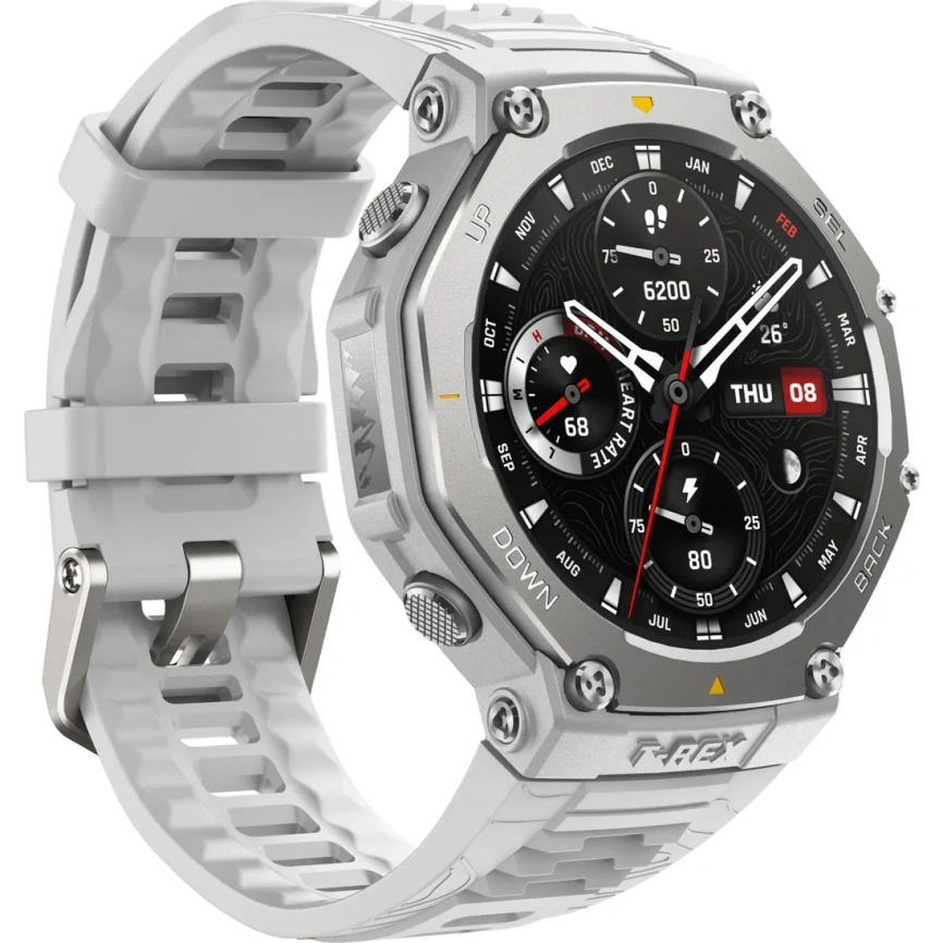 Смарт-часы Xiaomi Amazfit T-Rex 3 Haze Gray фото 3